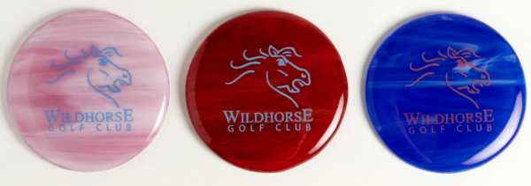 Mini Glass (Pyrohyzer - 3 3/4") Wildhorse (Main Logo) #429