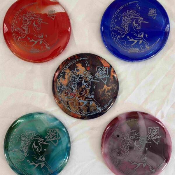 Mini Glass (Pyrohyzer) Sin City Sisters (Unicorn) #431