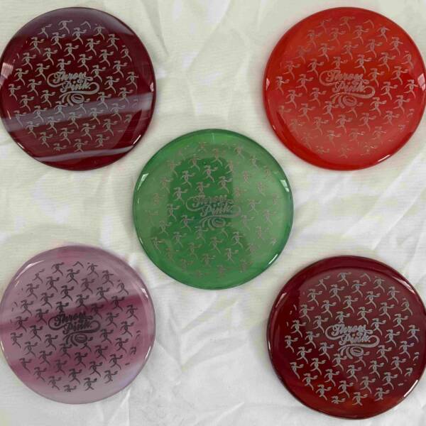 Mini Glass (Pyrohyzer) Throw Pink (Mini Lady) #433